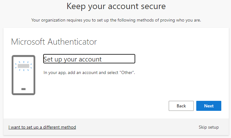 Authenticator Method